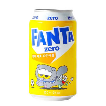 Fanta Sugar Pineapple 350ml (Korea)