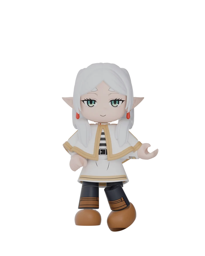 Cargue la imagen en el visor de la galería, Puremind x Frieren - Flexi Figs Magical Journey Vinyl 1pc Mystery Box Figure
