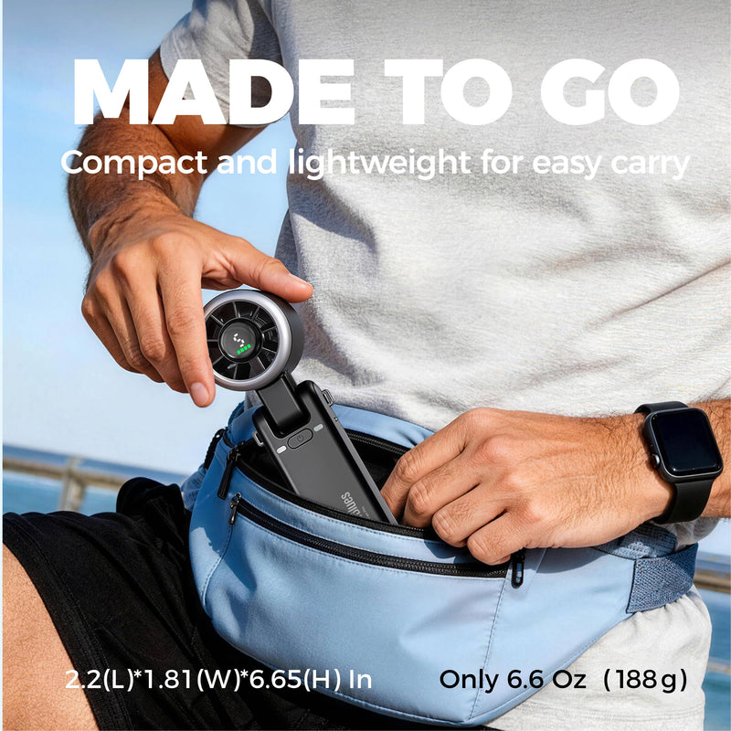 Load image into Gallery viewer, Turbo Handheld Fan - Blow Dryer Level Wind Targeted Airflow
