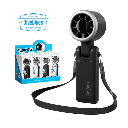 Turbo Handheld Fan - Blow Dryer Level Wind Targeted Airflow