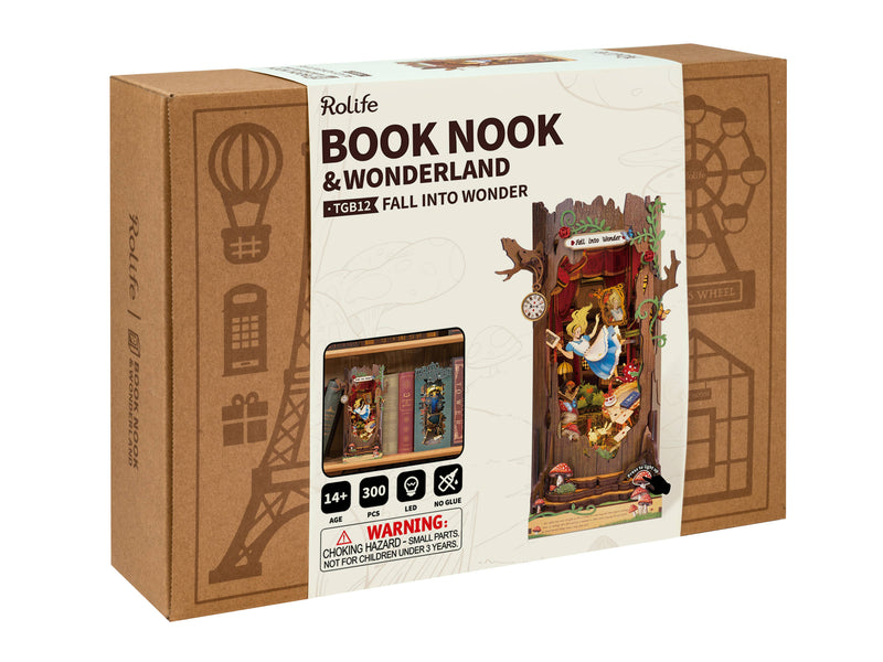 Load image into Gallery viewer, Robotime Rolife - Fall into Wonder DIY BooK&amp;Nook 3D Puzzle
