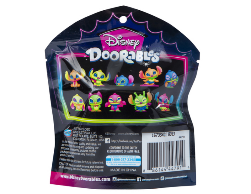 Disney Doorables Blacklight Series Stitch Series Blind Bag