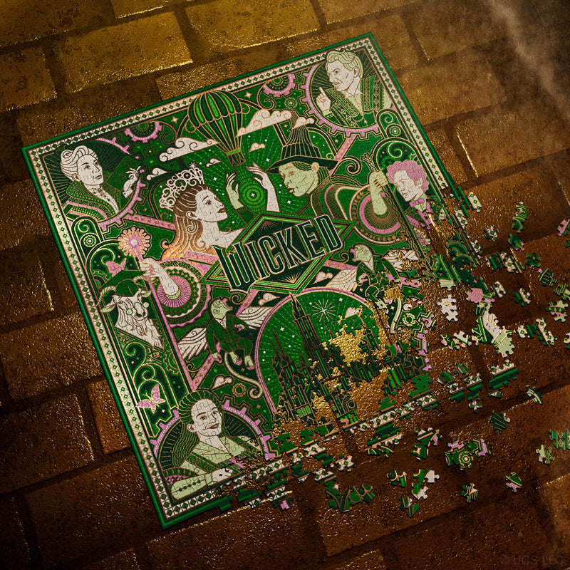 Cargue la imagen en el visor de la galería, Wicked For Good - Characters Jigsaw Puzzle
