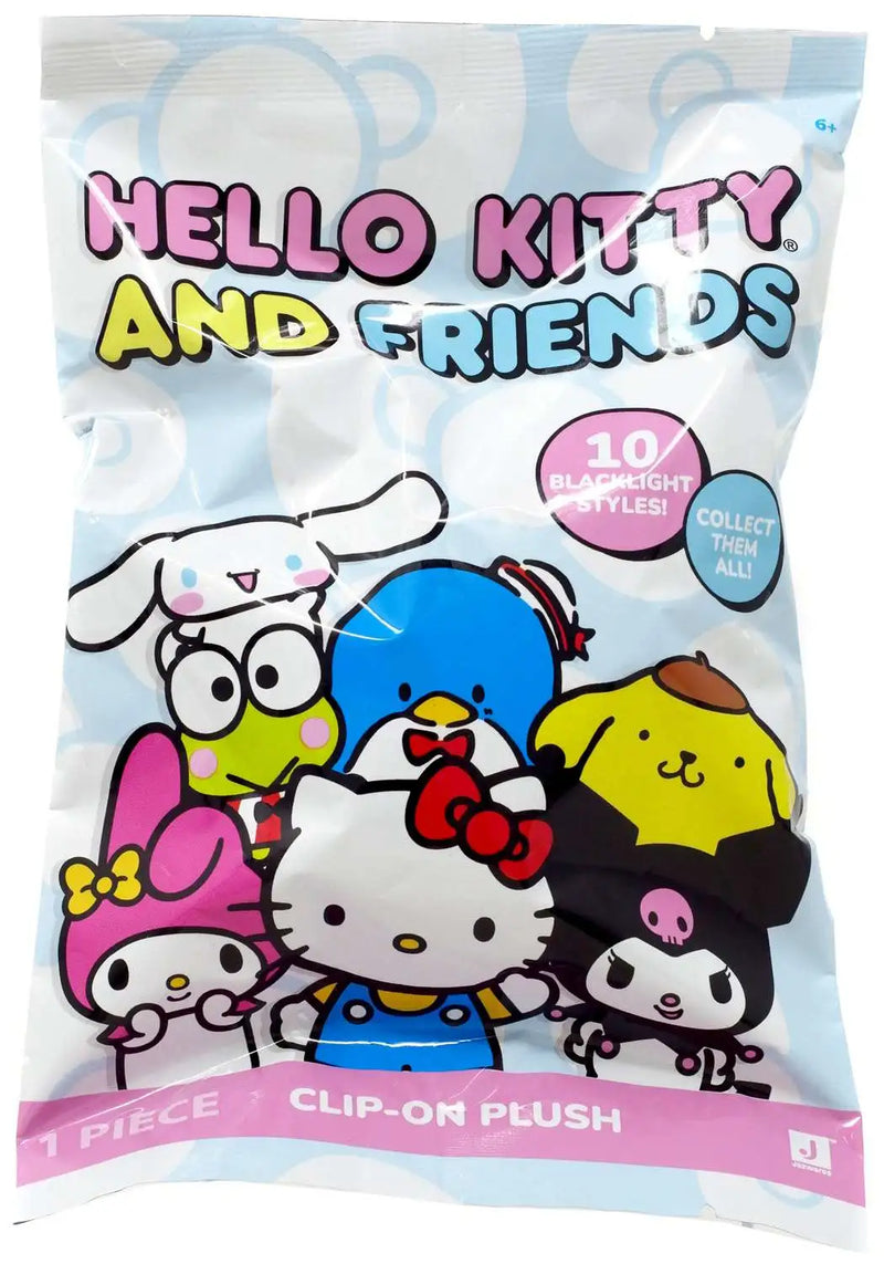 Chargez l&#39;image dans la visionneuse de la galerie, Hello Kitty &amp; Friends - Blacklight Clip-On Plush Blind Bag
