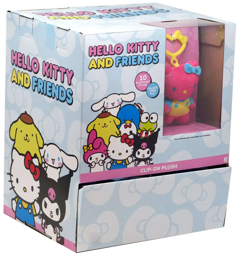 Chargez l&#39;image dans la visionneuse de la galerie, Hello Kitty &amp; Friends - Blacklight Clip-On Plush Blind Bag
