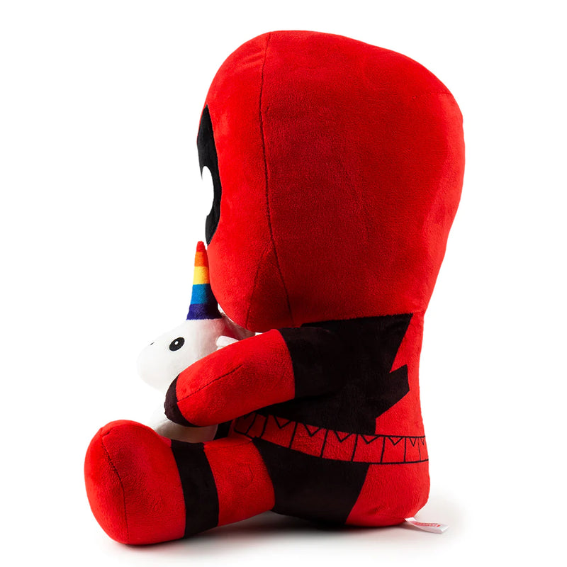 Cargue la imagen en el visor de la galería, Marvel Comics - Peluche Deadpool montando un unicornio
