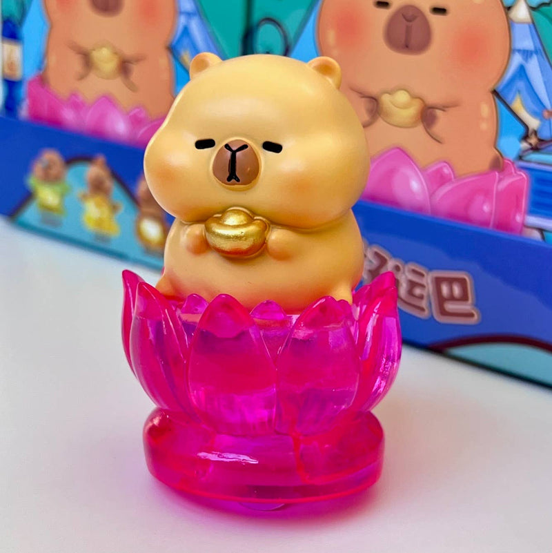 Chargez l&#39;image dans la visionneuse de la galerie, Capybara Light Up Jewel 1pc Figure Blind Box
