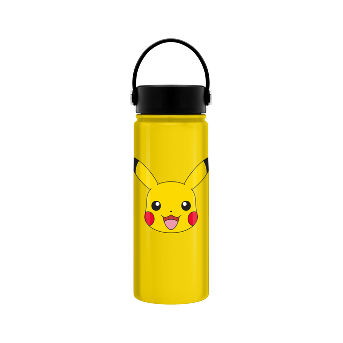 Pokemon Pikachu - Happy Face 20oz Stainless Steel Water Bottle