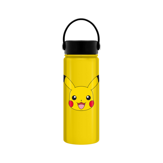 Pokemon Pikachu - Happy Face 20oz Stainless Steel Water Bottle