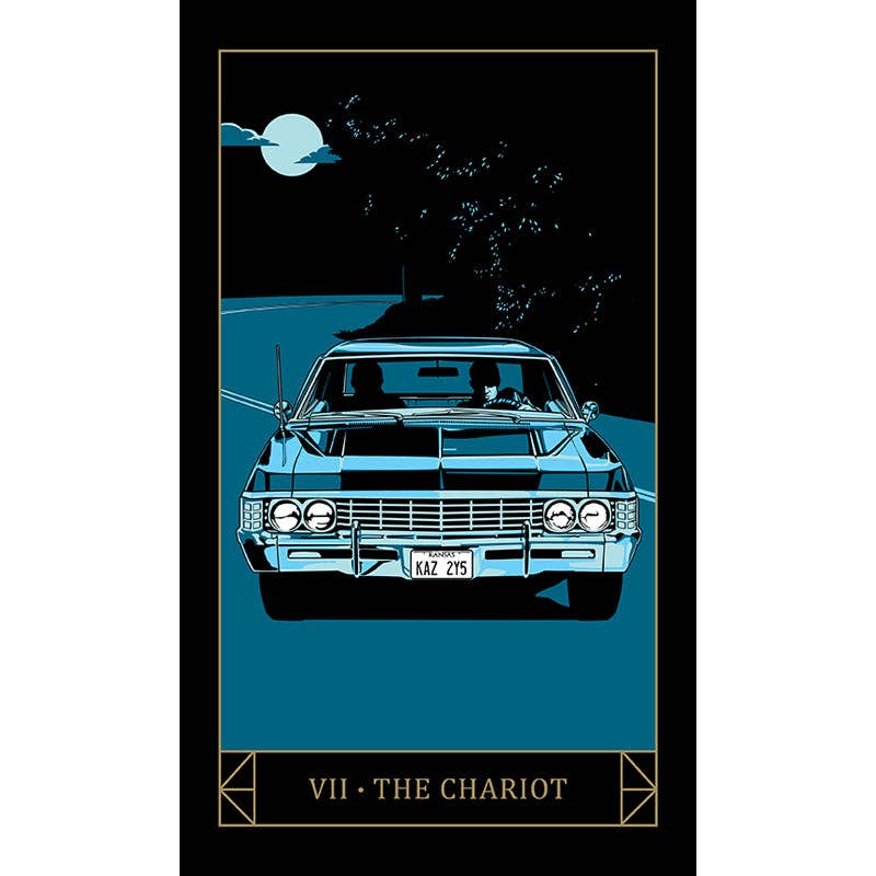 Cargue la imagen en el visor de la galería, Supernatural - Tiny Tarot Deck and Guidebook
