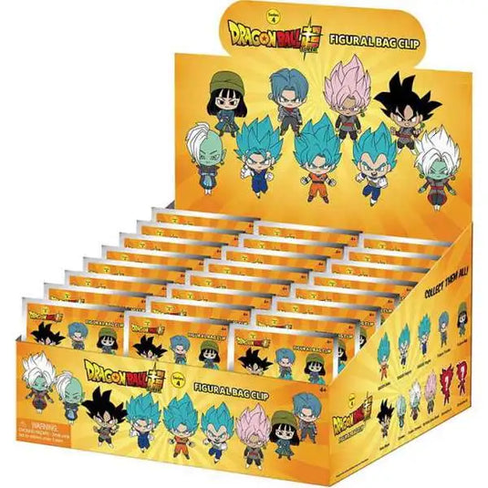 Monogram Dragon Ball Super - Series 4 Characters 1pc 3D Figure Bag Clip Blind Bag