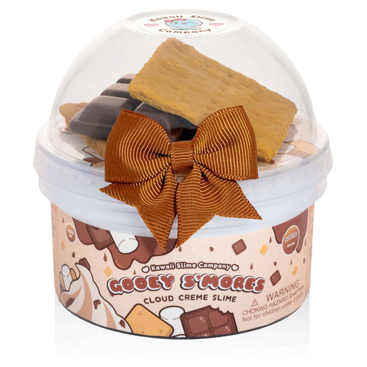 Gooey S'mores - Cloud Creme Signature Dome™ Slime