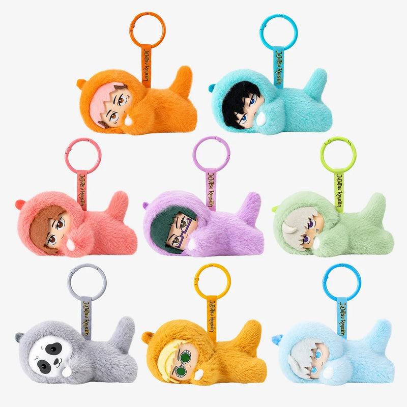 Chargez l'image dans la visionneuse de la galerie, Puremind x Jujutsu Kaisen Lazy Time Minis Plush Series 2 Vinyl 1pc Plush Mystery Box
