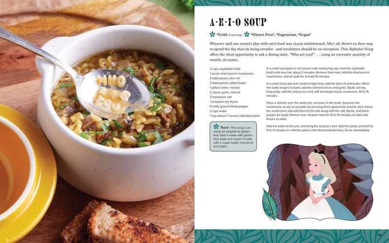Load image into Gallery viewer, Disney Alice in Wonderland - The Official Cookbook
