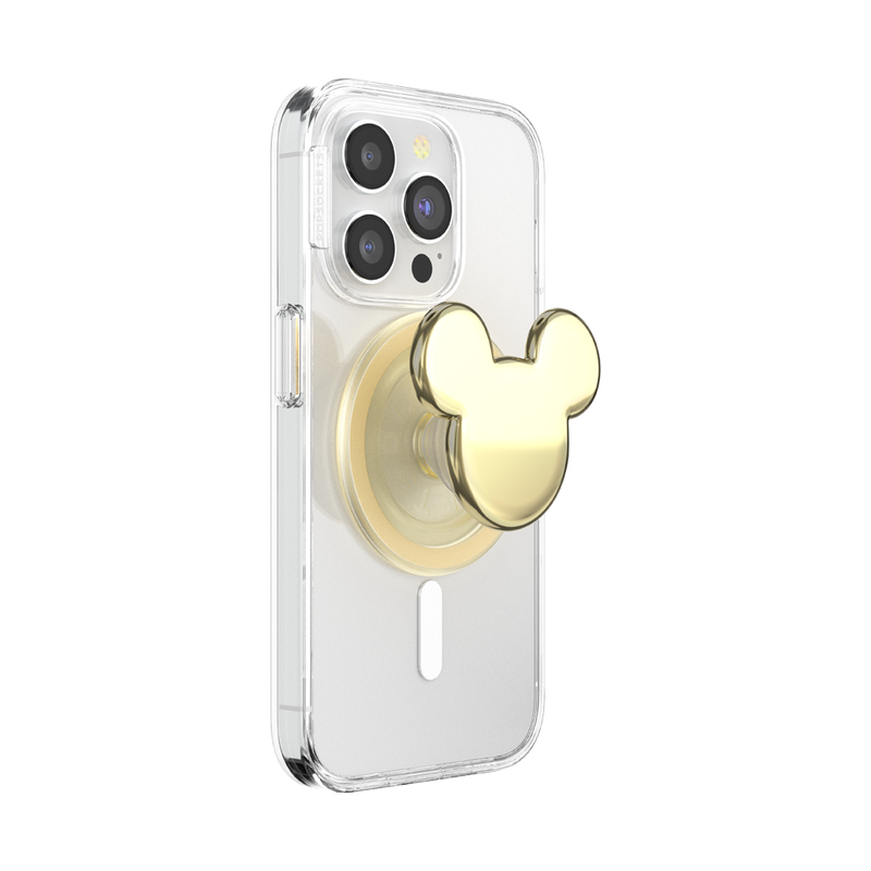 Chargez l&#39;image dans la visionneuse de la galerie, Popsockets Disney - Gold Mickey Phone Grip Magsafe
