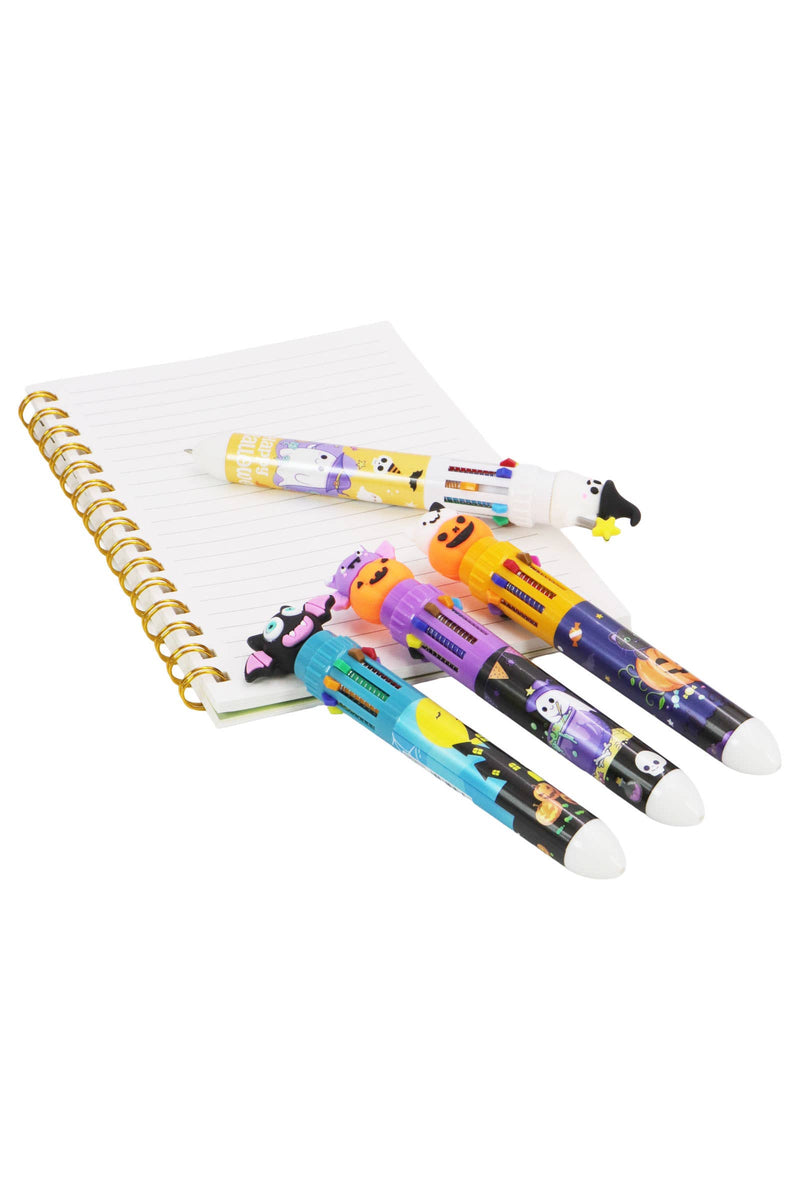 Cargue la imagen en el visor de la galería, Halloween 10-in-1 Multicolor 1pc Ballpoint Pen
