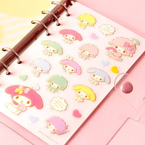 Sanrio - Perpetual Journal Planner NoteBook with Charm