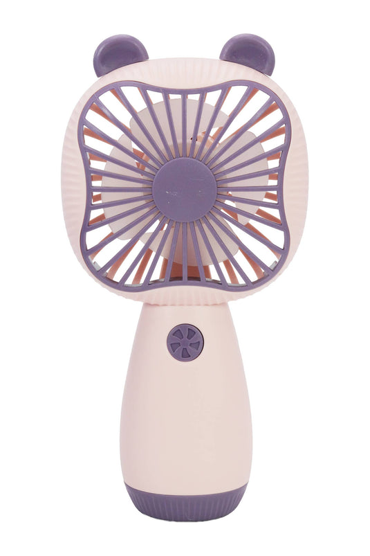 Square Bear - Handheld 1pc Electric Fan
