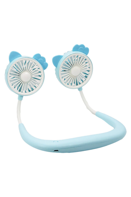 Cap Zone - Cat and Reindeer Ear Neckband Electrical 1pc Fan