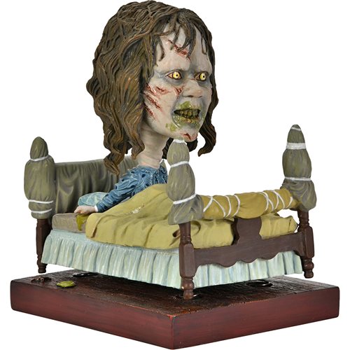 Load image into Gallery viewer, Neca The Exorcist  - Regan In Bed Head Knocker Figure
