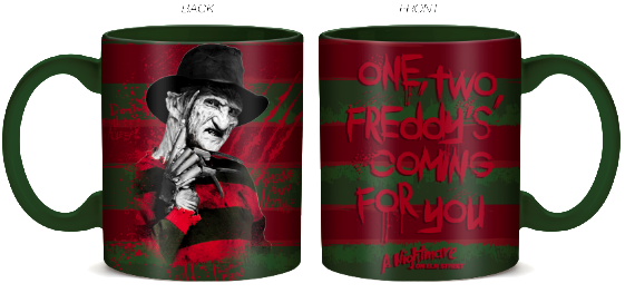 A Nightmare on Elm Street Freddy Song 20oz Ceramic Mug