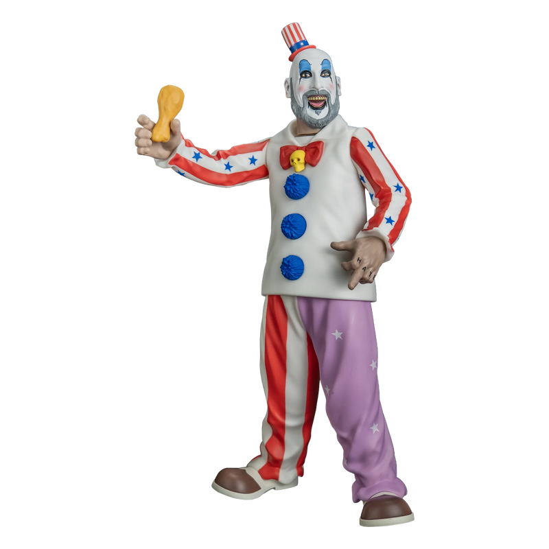 Chargez l'image dans la visionneuse de la galerie, Trick or Treat Studios: House of 1000 Corpses - Giant-Size Trash Talkin' Capt. Spaulding 12" Vinyl Figure
