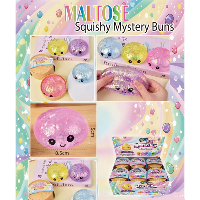 Cargue la imagen en el visor de la galería, Squishy Dumpling Buns - Mystery 1Pc Sensory Fidget Toy
