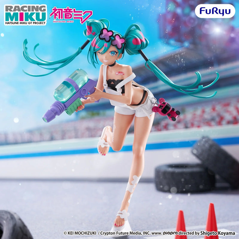 Load image into Gallery viewer, Little Buddy Hatsune Miku GT Project - Muchute Racing Miku 2025 Sepang ver. Figure
