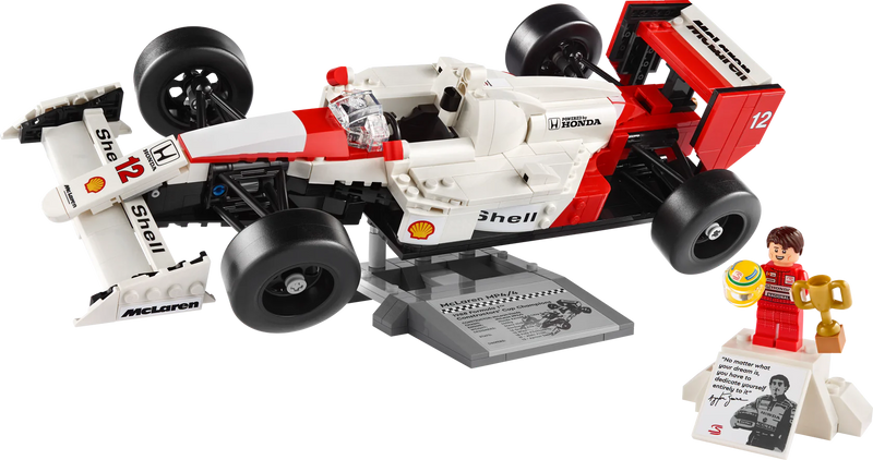 Load image into Gallery viewer, Lego: F1 Cars McLaren - MP4/4 &amp; Ayrton Senna Figure
