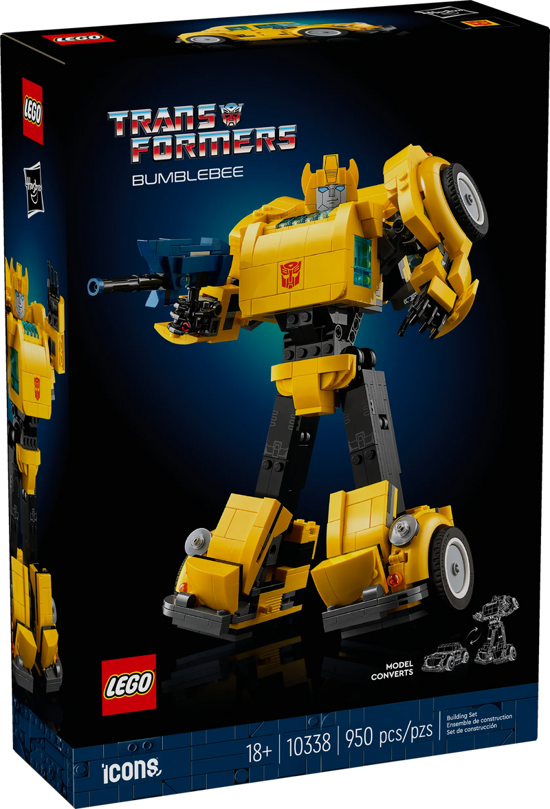 Chargez l&#39;image dans la visionneuse de la galerie, Lego: Icons Transformers - Bumblebee Figure
