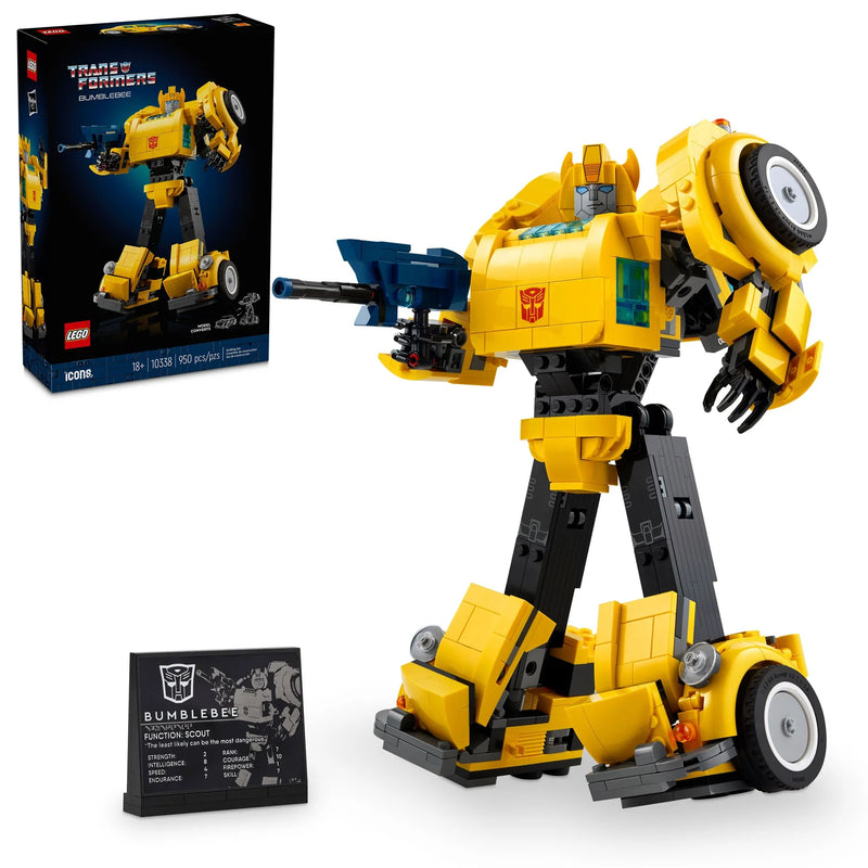 Chargez l&#39;image dans la visionneuse de la galerie, Lego: Icons Transformers - Bumblebee Figure
