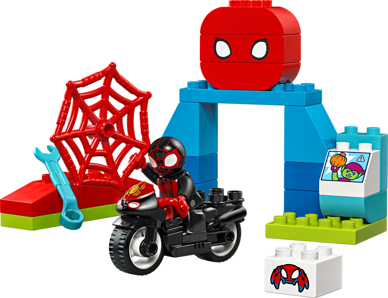 Lego: Duplo - Spin's Motorcycle Adventure Figure