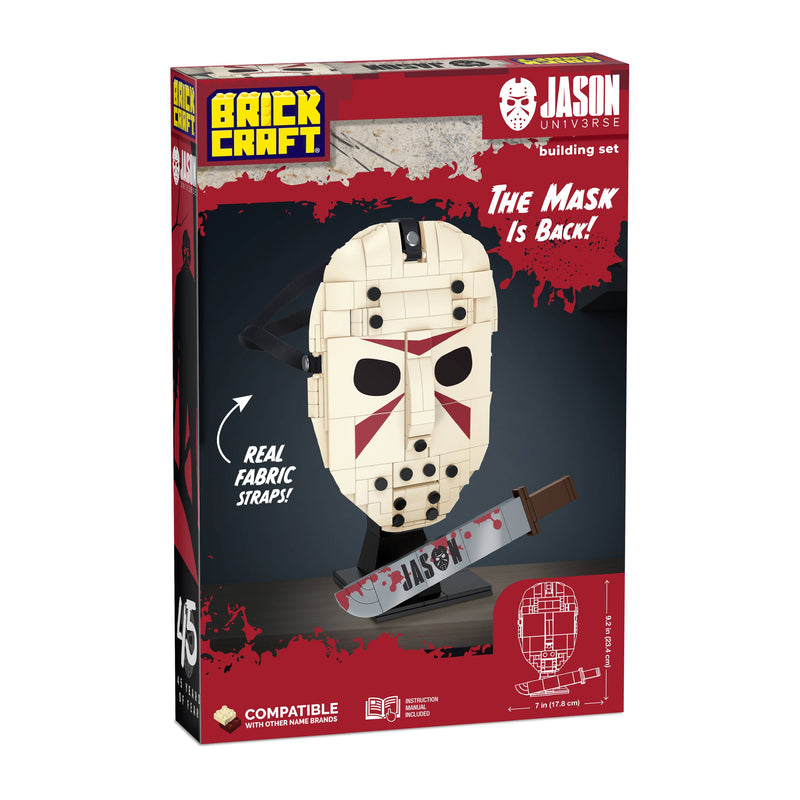 Load image into Gallery viewer, Brickcraft Friday The 13TH Jason's Mask Building Brick
