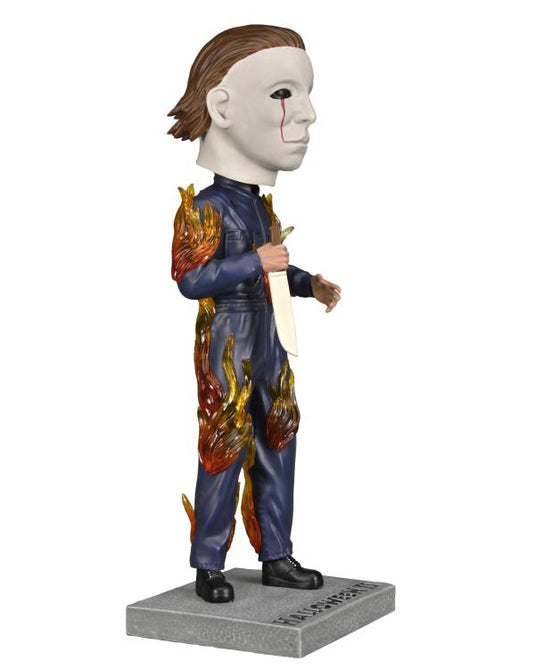 Halloween 2 - Michael Myers on Fire - Head Knocker Figure