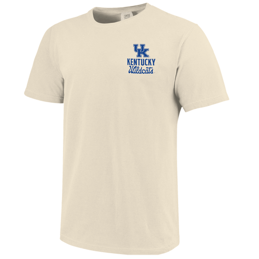 Image One - Kentucky Wildcats - NCAA Mascot Overlay Comfort Color T-Shirt