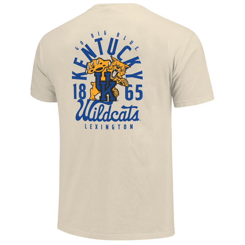 Cargue la imagen en el visor de la galería, Image One - Kentucky Wildcats - NCAA Mascot Overlay Comfort Color T-Shirt
