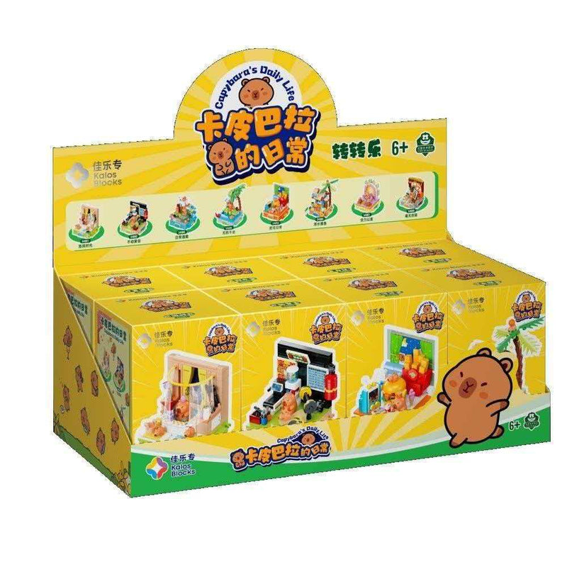 Cargue la imagen en el visor de la galería, Kalos Blocks Capybara’s Daily Life - 1Pc Building Block Toys Blind Box
