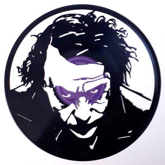 Vinyl Record Art - Joker Wall Art