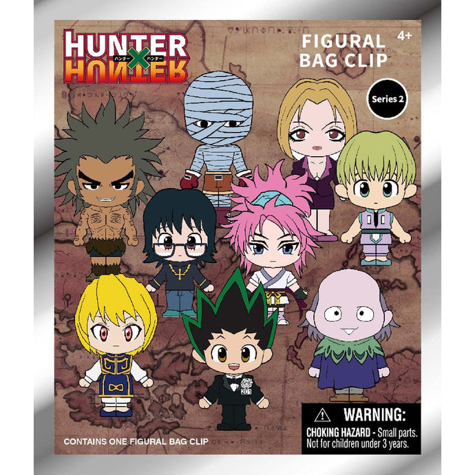 Monogram Animation! Hunter x Hunter Series 2 3D Foam Bag Clip Blind Bag