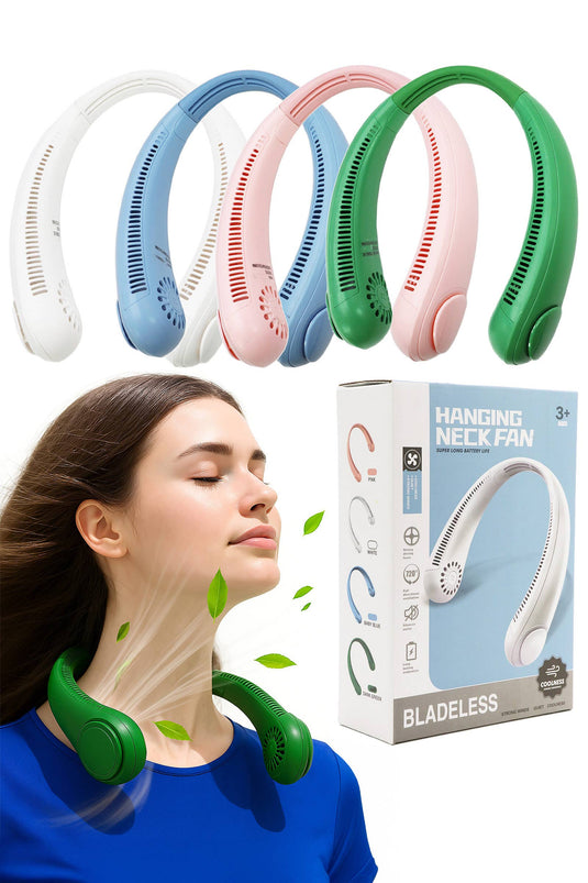 Cap Zone - Bladeless 1Pc  Neckband Electrical Fan