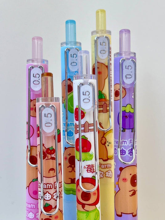 BC mini Capybara - 1pc Gel Pen Vol.4 Blind Box