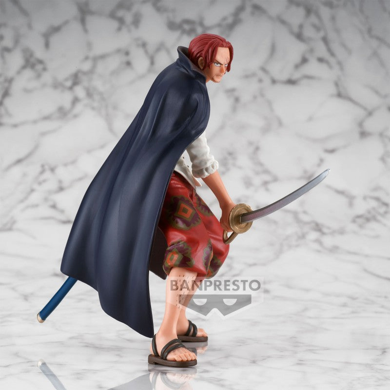 Load image into Gallery viewer, One Piece DXF - Shanks w/Sword Film Red Figure
