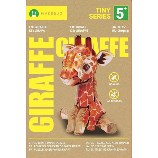 Makebug - Tiny Animals and Deep Jungle Merchandiser DIY Animals Figure