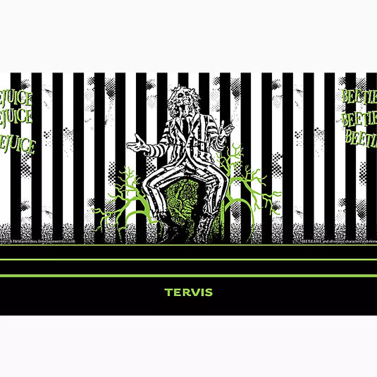 Beetlejuice - Beetlejuice Beetlejuice 30 Oz Stainless Steel Tumbler with Straw Lid