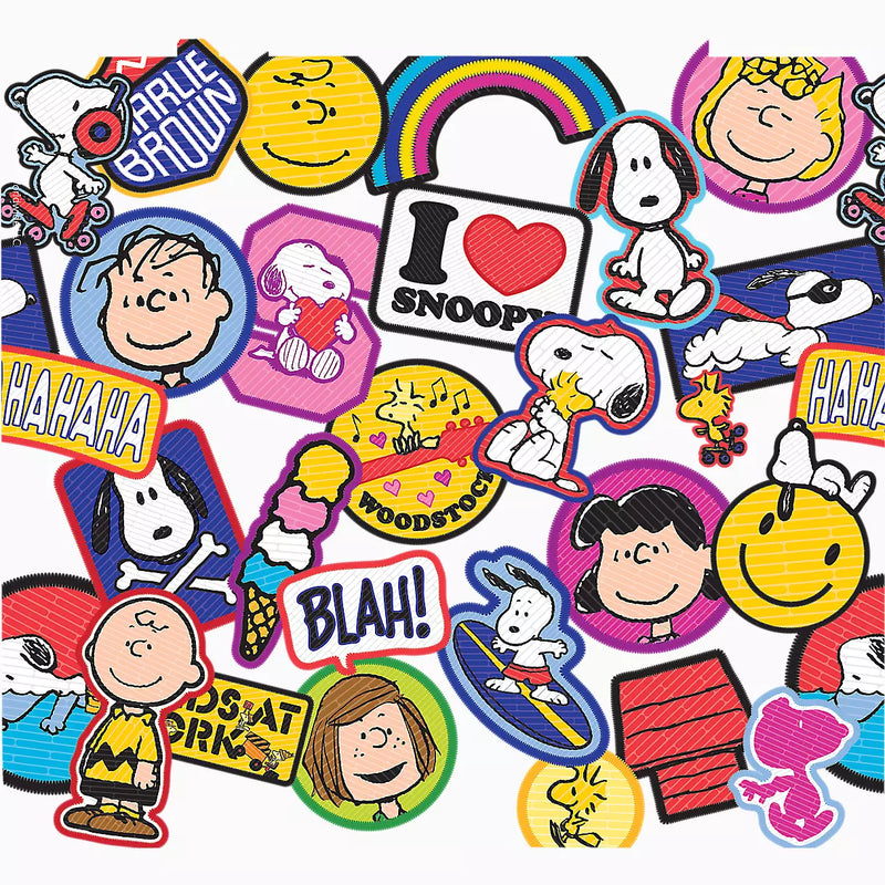 Load image into Gallery viewer, Peanuts - Sticker Collage Water Bottle Tumbler
