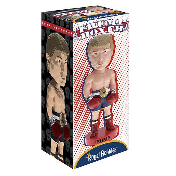 Chargez l&#39;image dans la visionneuse de la galerie, Royal Bobbles Donald Trump Boxer Collectible Bobblehead
