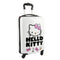 Hello Kitty Face - 18" Hard Sided w/4 Spinner Wheels Luggage