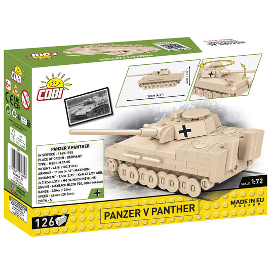 Cobi Historical Collection World War II - 1:72 Scale Tank Collector's Box Series 2 Vehicle Brick Toy