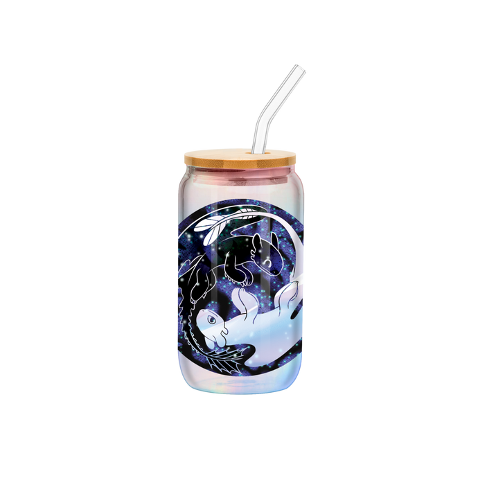 How to Train Your Dragon Night & Light 16oz Iridescent Glass