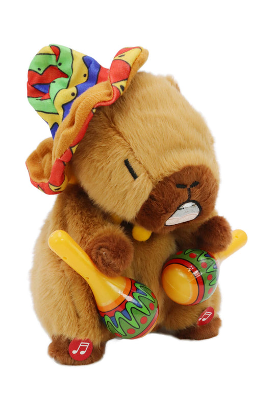 Capybara Mariachi Sound Mimicking Dancing Toy